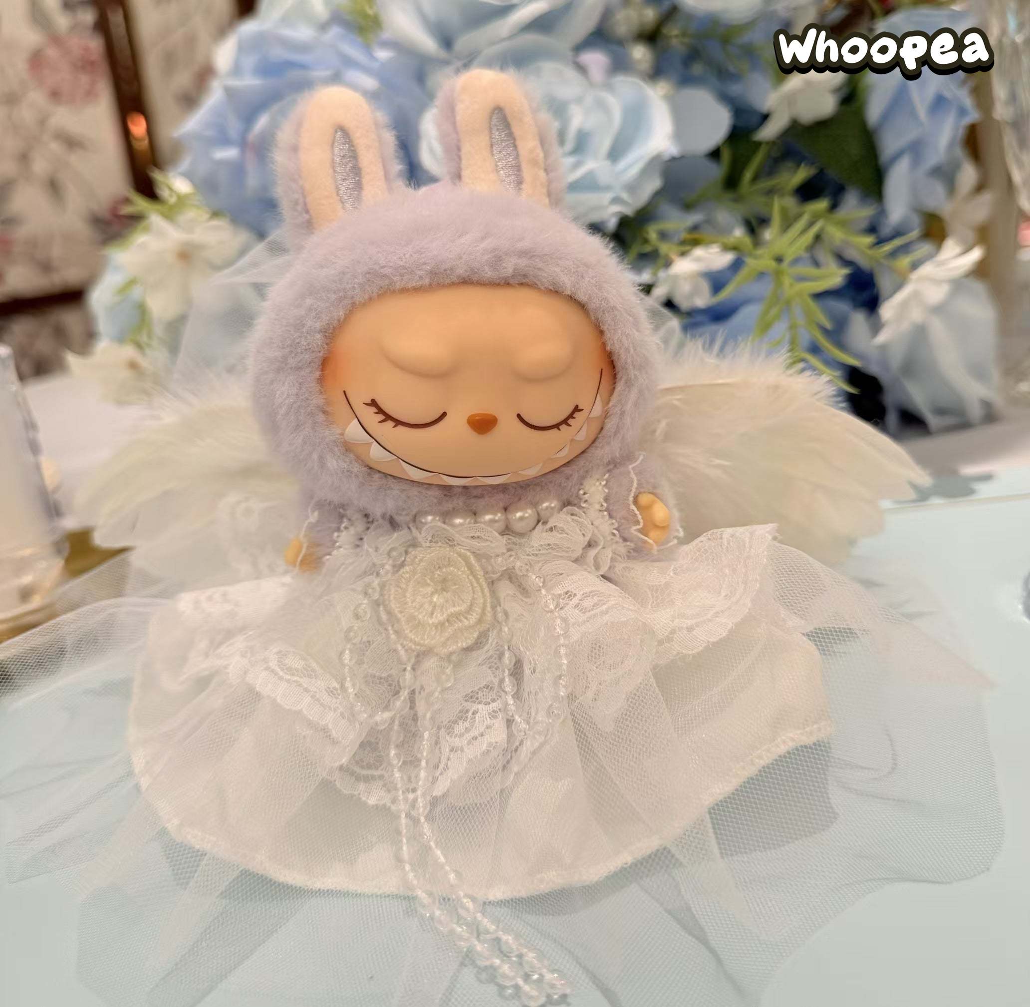POP MART Labubu Replacing Clothes Set, Labubu Wedding Outfit(No Dolls)