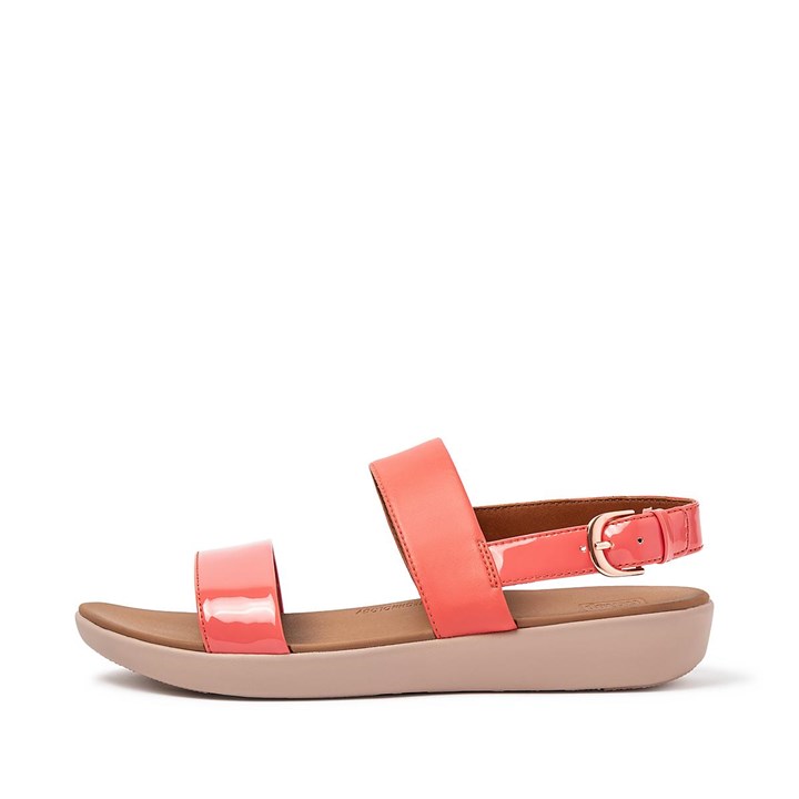 Fitflop Barra Patent Mix Back-Strap Sandals - FitFlop Online
