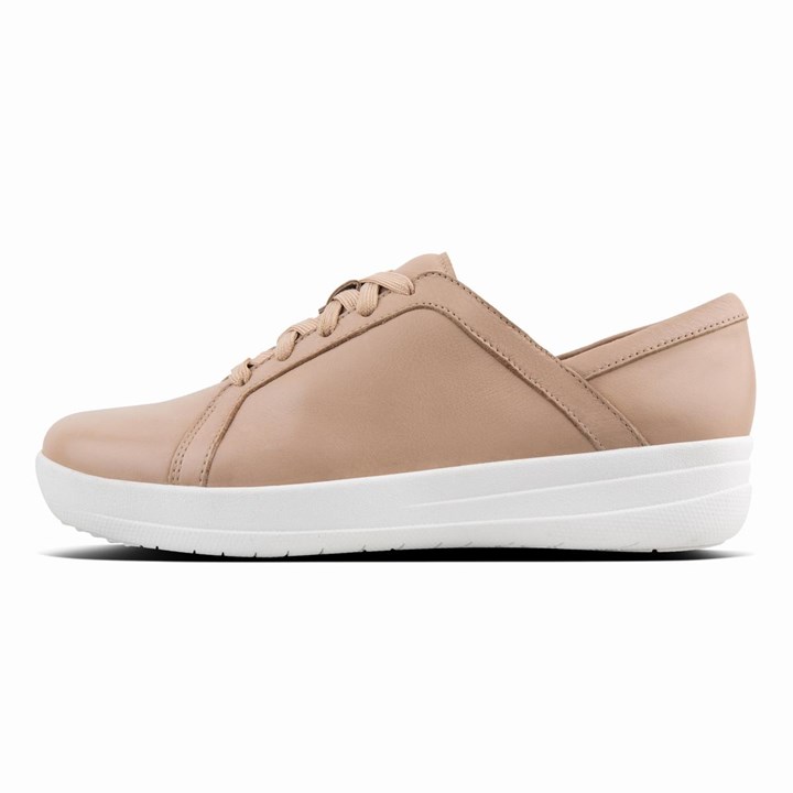 Fitflop F-Sporty II Leather Lace-Up Trainers - FitFlop Online