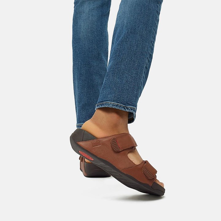 Fitflop Gogh Leather Slides - FitFlop Online