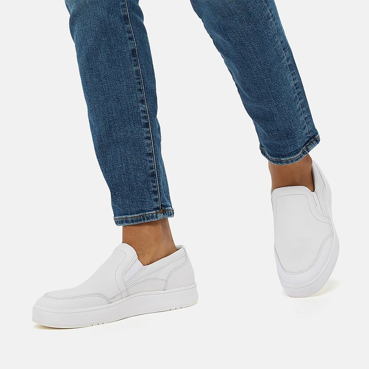 Fitflop Rally X Leather Slip On Shoes - FitFlop Online