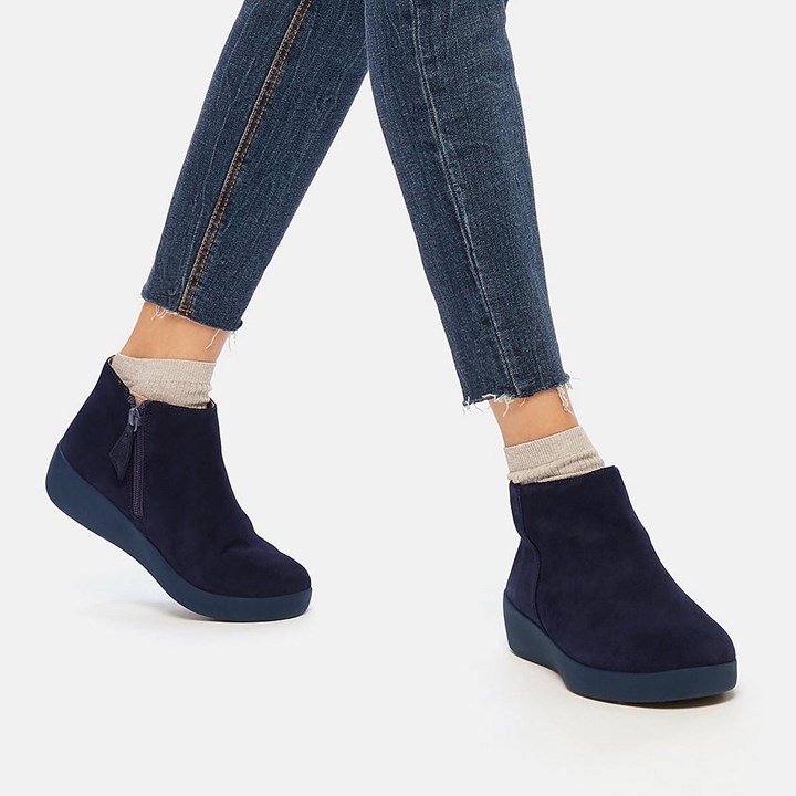 Fitflop Sumi Suede Ankle Boots - FitFlop Online