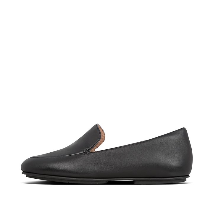 Fitflop Lena Leather Flat Shoes - FitFlop Online