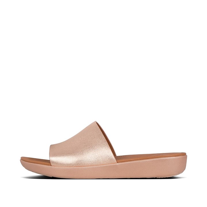 Fitflop Sola Leather Slides - FitFlop Online