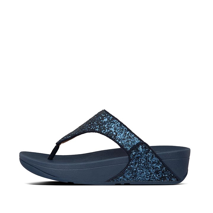 Fitflop Lulu Glitter Toe-Post Sandals - FitFlop Online