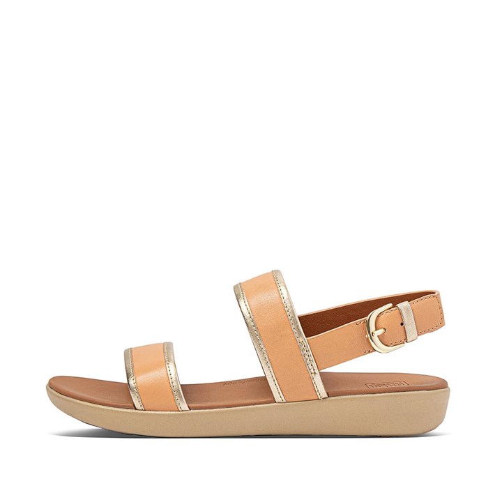 Fitflop Barra Metallic Back-Strap Sandals - FitFlop Online
