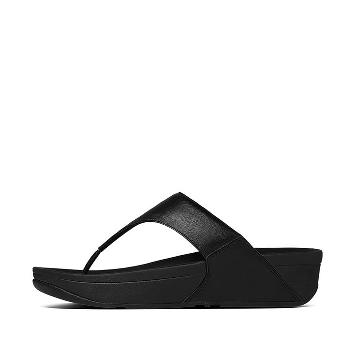 Fitflop Lulu Leather Toe-Post Sandals - FitFlop Online