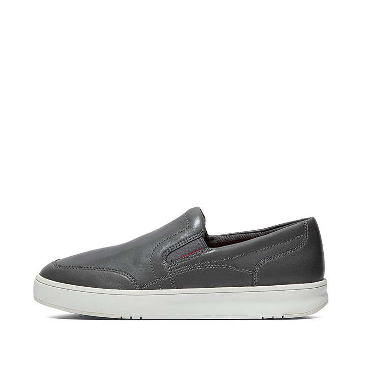Fitflop Rally X Leather Slip On Shoes - FitFlop Online