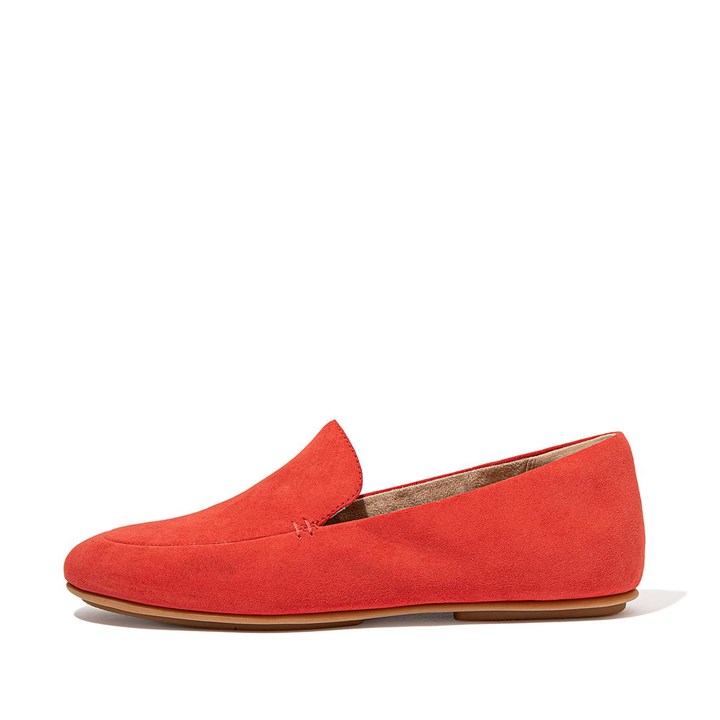 Fitflop Lena Suede Flat Shoes - FitFlop Online