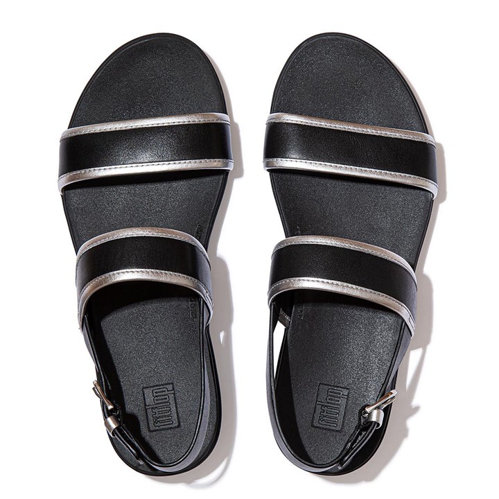 Fitflop Barra Metallic Back-Strap Sandals - FitFlop Online