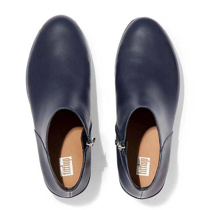 Fitflop Sumi Leather Ankle Boots - FitFlop Online