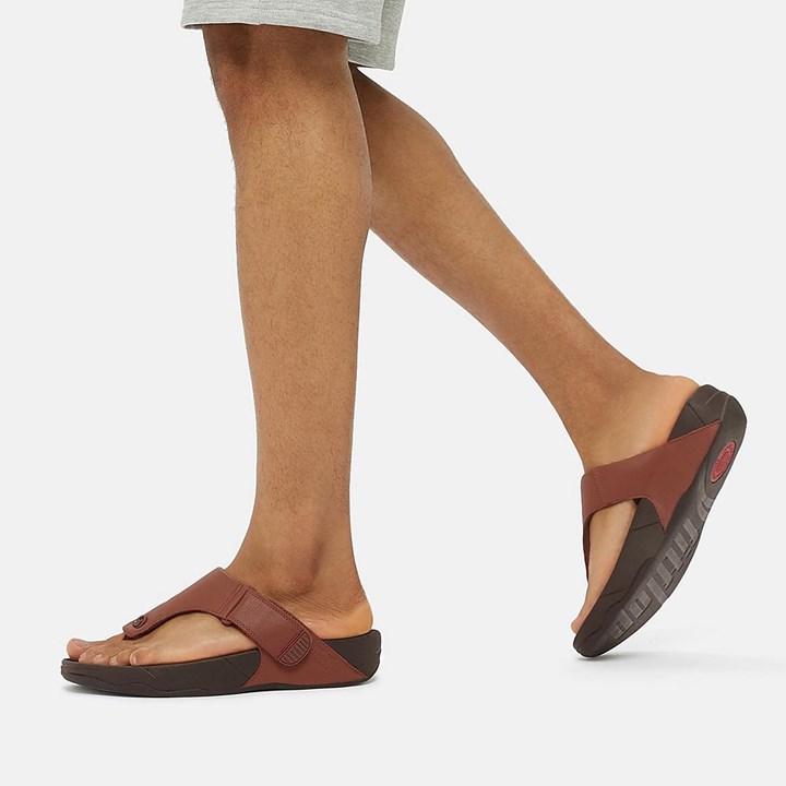 Fitflop Trakk II Leather Toe-Post Sandals - FitFlop Online