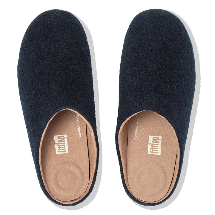 Fitflop Chrissie Felt Slippers - FitFlop Online