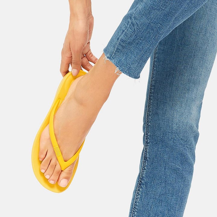 Fitflop Iqushion Ergonomic Flip Flops - FitFlop Online