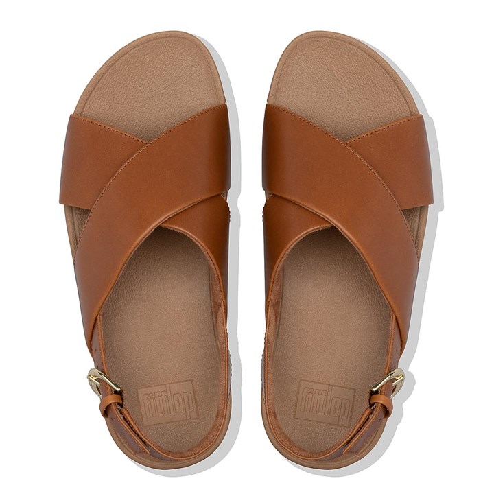 Fitflop Lulu Leather Back-Strap Sandals - FitFlop Online