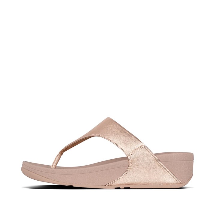 Fitflop Lulu Leather Toe-Post Sandals - FitFlop Online