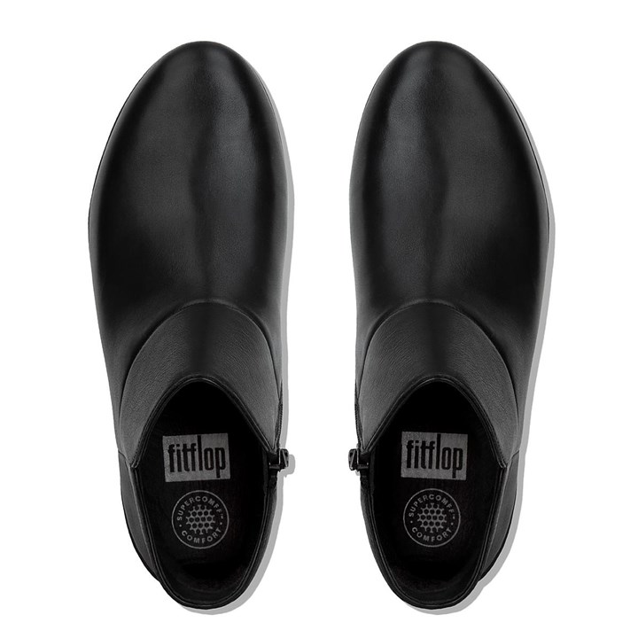 Fitflop Supermod II Leather Ankle Boots - FitFlop Online
