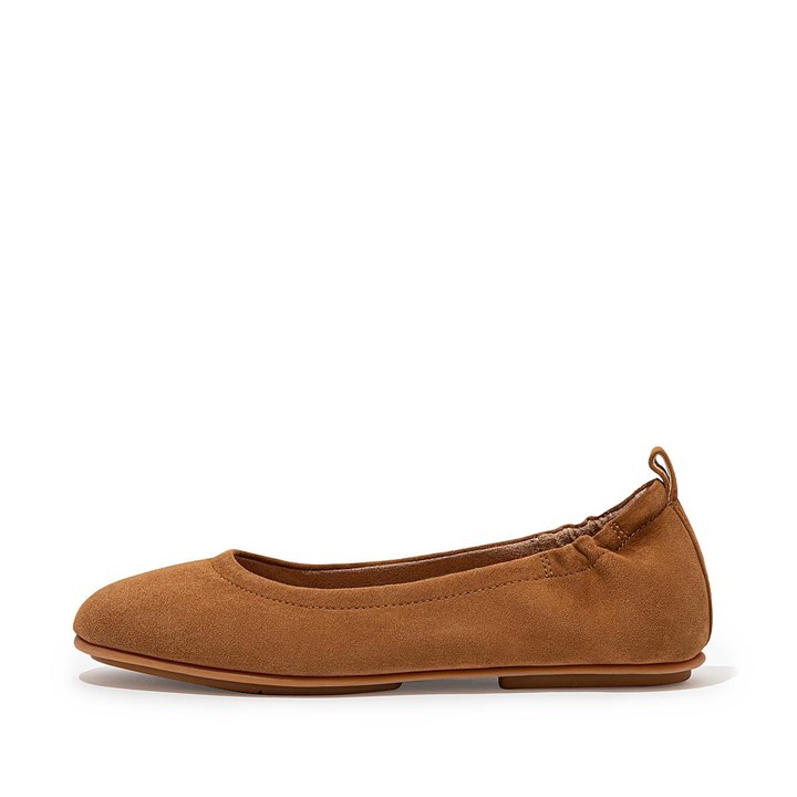 Fitflop Allegro Suede Ballet Flats - FitFlop Online