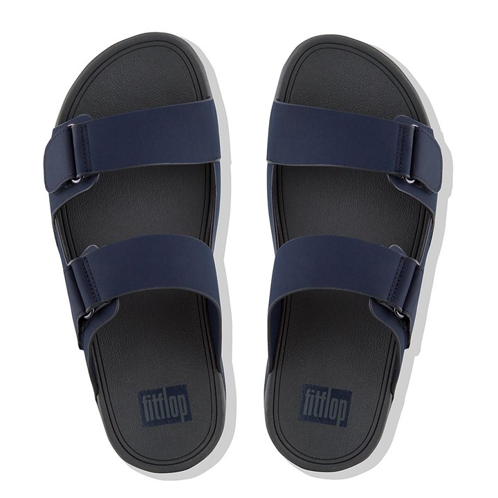 Fitflop Gogh Neoprene Adjustable Slides - FitFlop Online