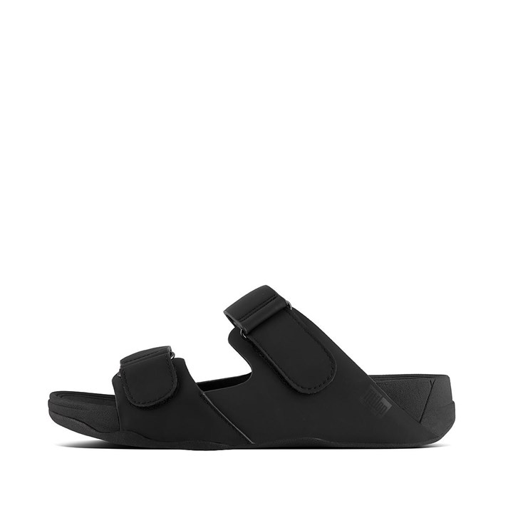 Fitflop Gogh Neoprene Adjustable Slides - FitFlop Online