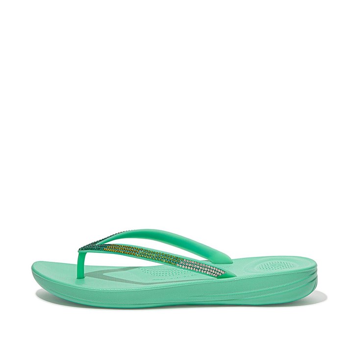 Fitflop Iqushion Ombre Sparkle Flip Flops - FitFlop Online