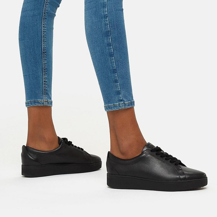 Fitflop Rally Leather Trainers - FitFlop Online