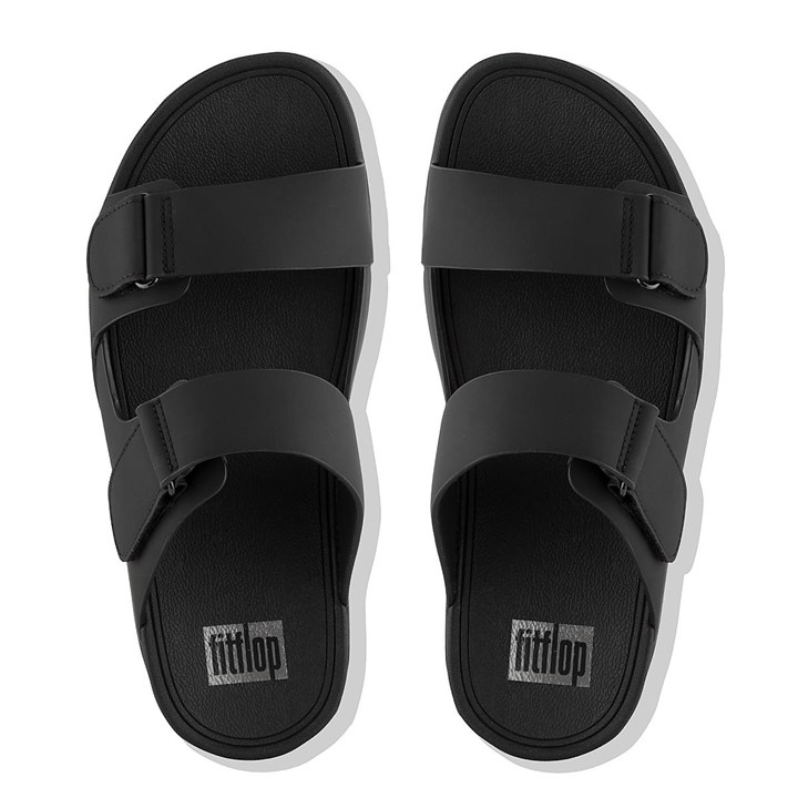 Fitflop Gogh Neoprene Adjustable Slides - FitFlop Online