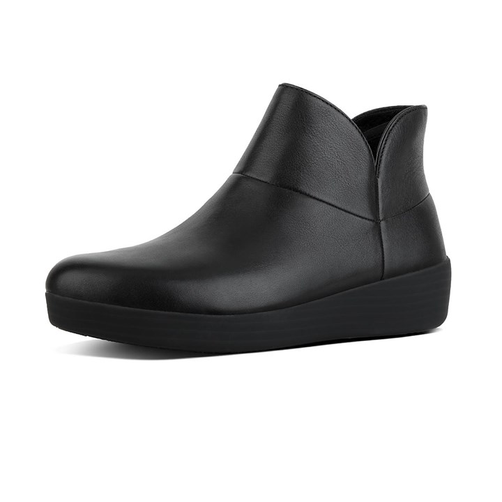 Fitflop Supermod II Leather Ankle Boots - FitFlop Shoes