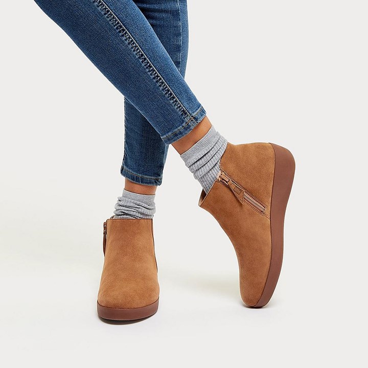 Fitflop Sumi Suede Ankle Boots - FitFlop Online