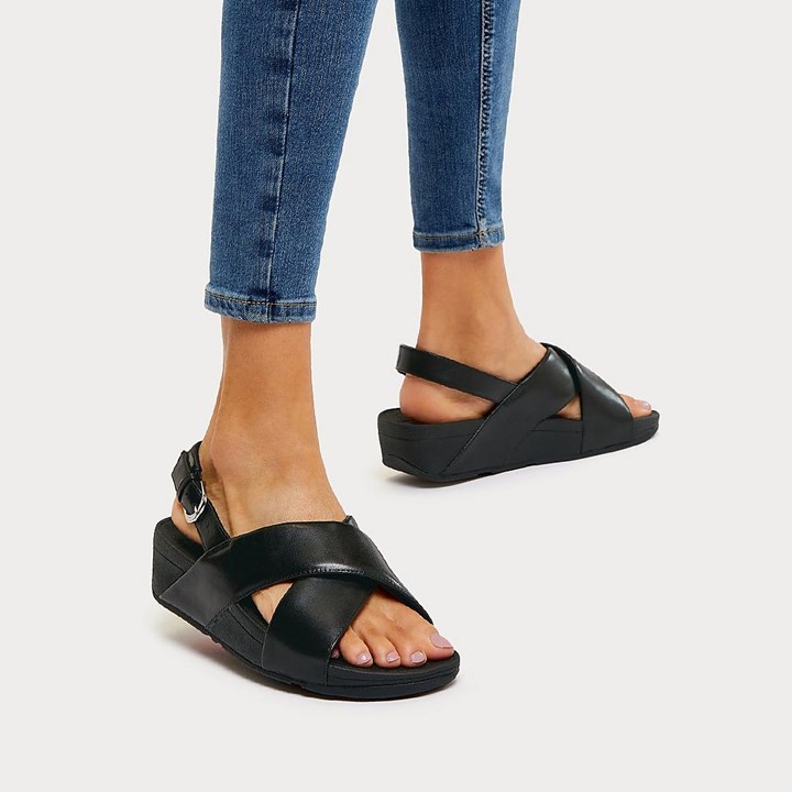 Fitflop Lulu Leather Back-Strap Sandals - FitFlop Online