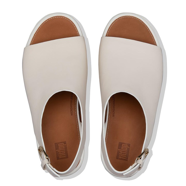 Fitflop Eloise Leather Back-Strap Wedge Sandals - FitFlop Online