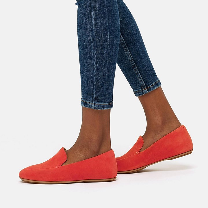 Fitflop Lena Suede Flat Shoes - FitFlop Online