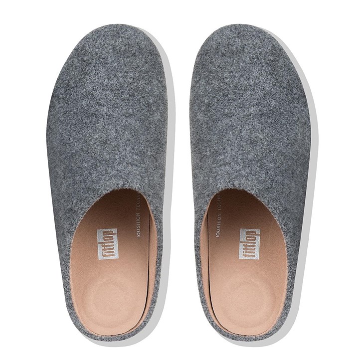 Fitflop Chrissie Felt Slippers - FitFlop Online