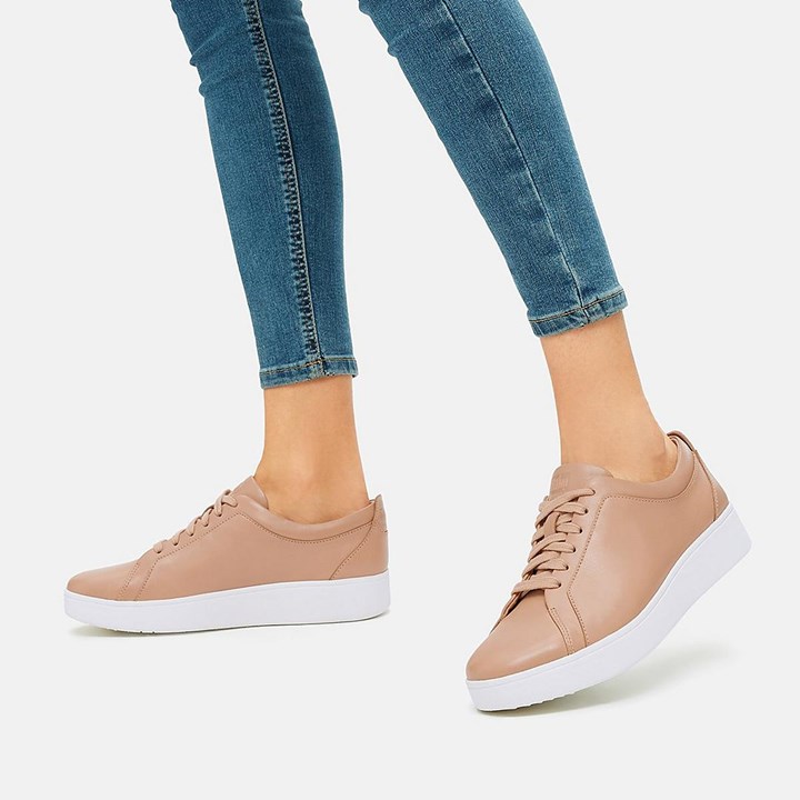 Fitflop Rally Leather Trainers - FitFlop Online