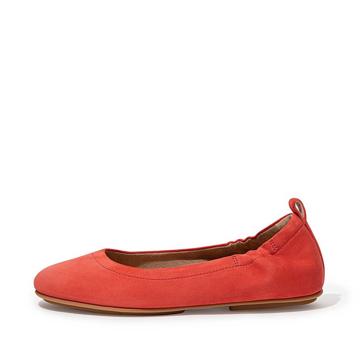 Fitflop Allegro Suede Ballet Flats - FitFlop Online