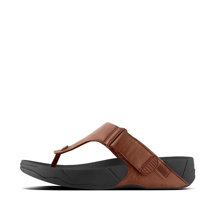 Fitflop Trakk II Leather Toe-Post Sandals - FitFlop Online