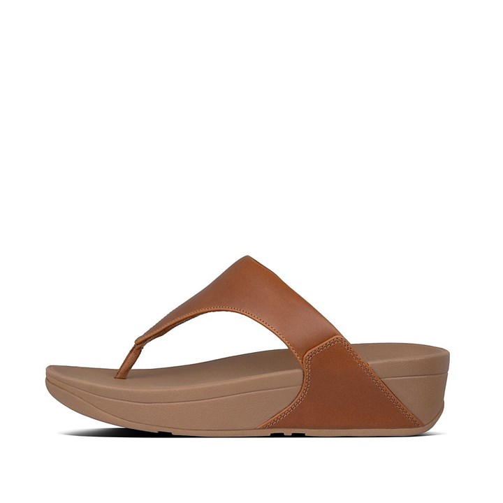 Fitflop Lulu Leather Toe-Post Sandals - FitFlop Online