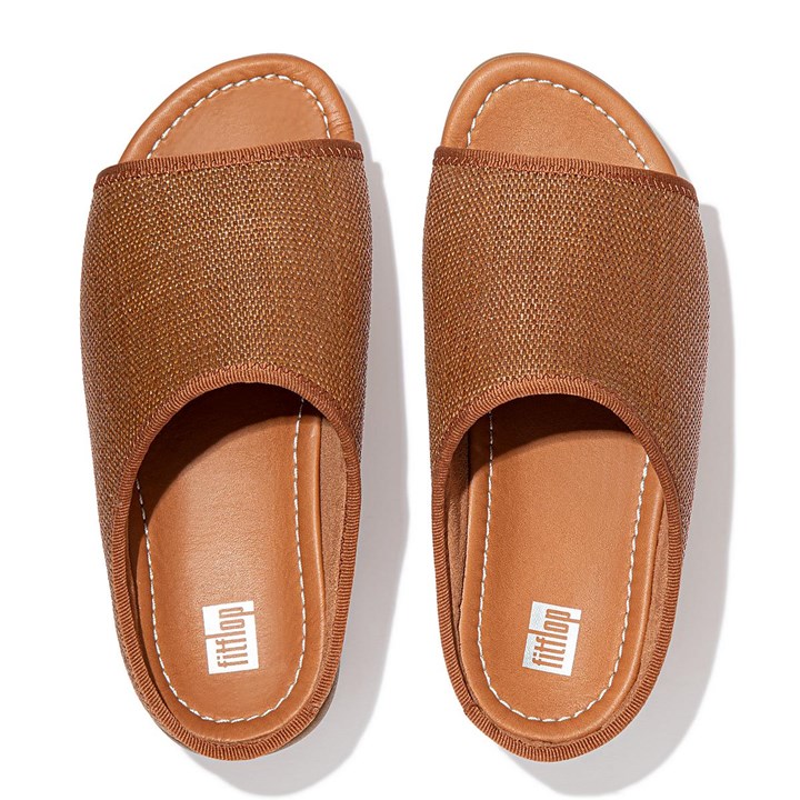 Fitflop Imogen Woven Slides - FitFlop Online