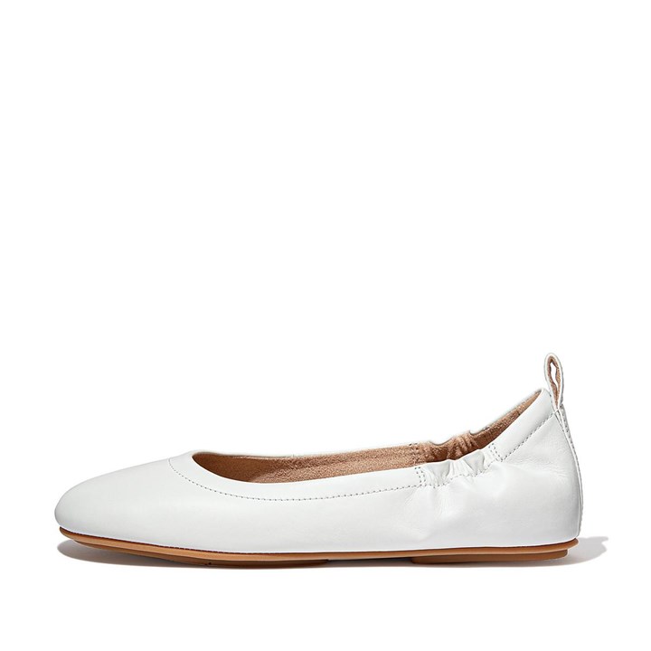 Fitflop Allegro Soft Leather Ballet Flats - FitFlop Online