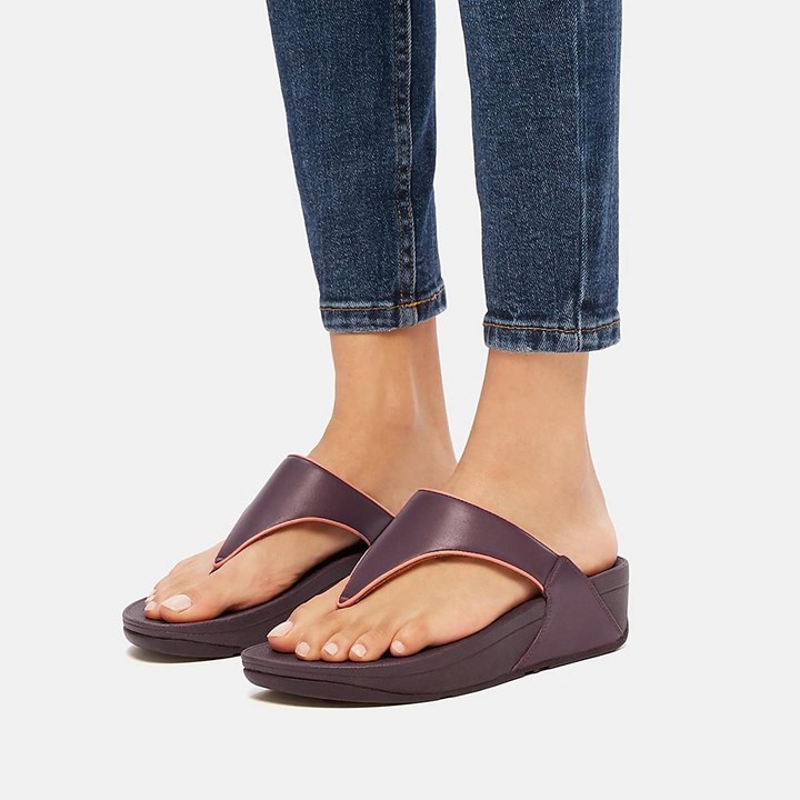 Fitflop Lulu Pop Binding Toe-Post Sandals - FitFlop Online