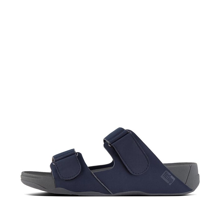 Fitflop Gogh Neoprene Adjustable Slides - FitFlop Online