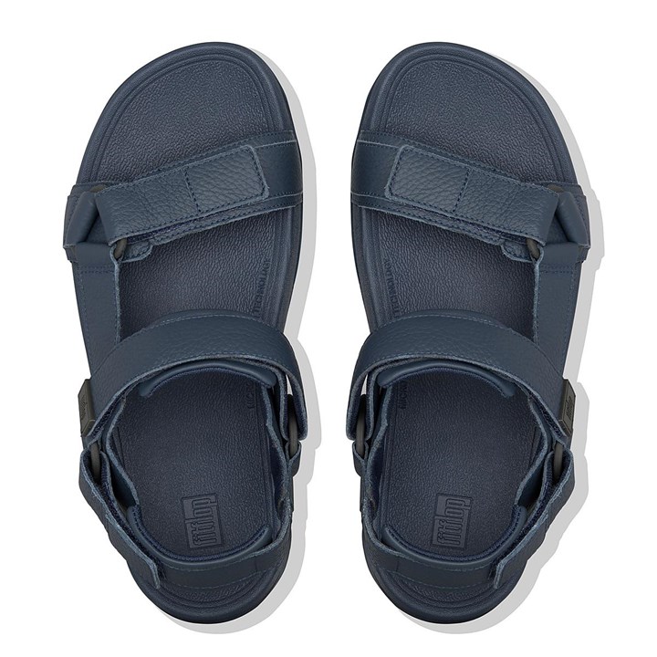 Fitflop Ryker Leather Mix Back-Strap Sandals - FitFlop Online