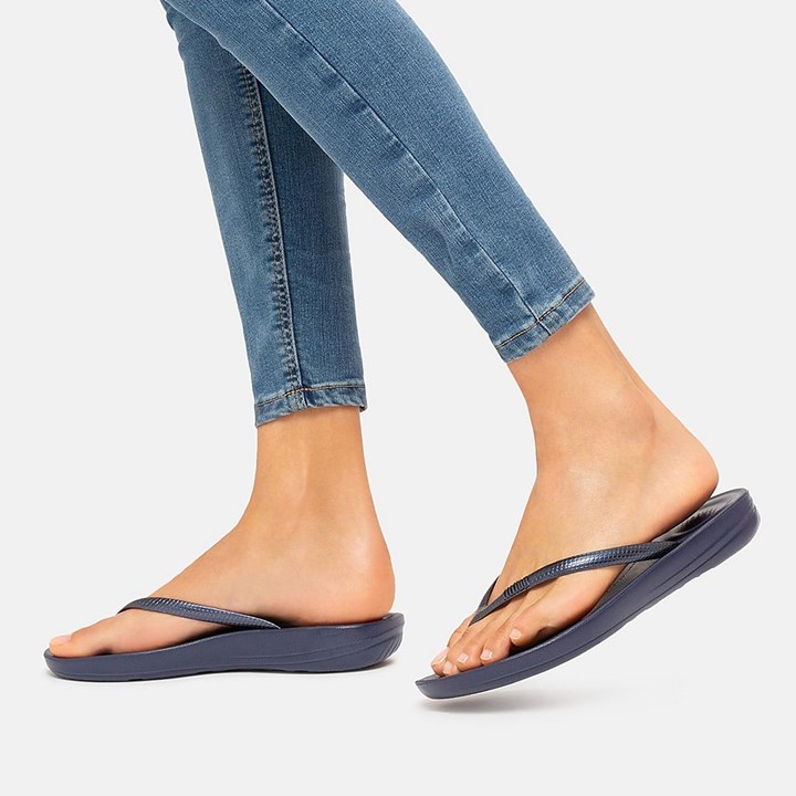 Fitflop Iqushion Ergonomic Flip Flops - FitFlop Online