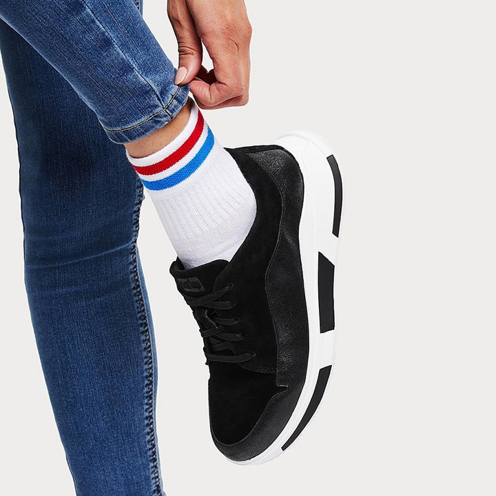 Fitflop Freya Suede Trainers - FitFlop Online