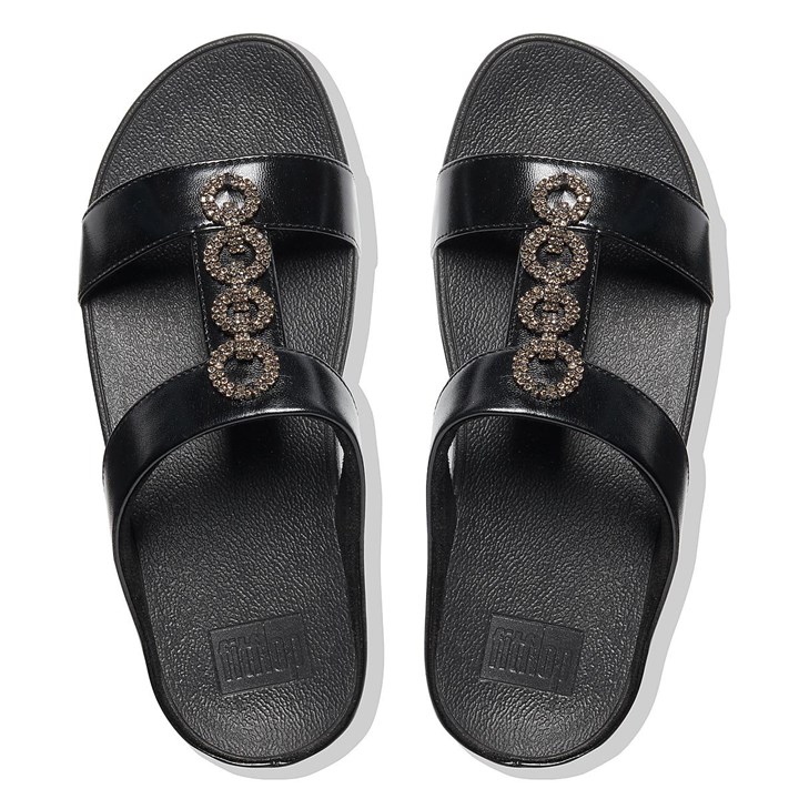 Fitflop Fino Sparkle Slides - FitFlop Online
