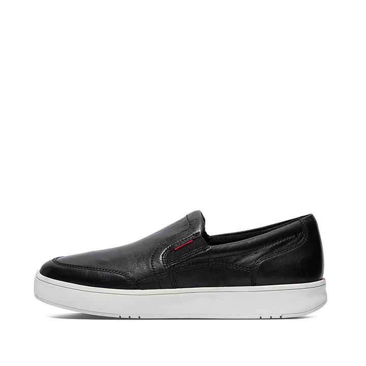 Fitflop Rally X Leather Slip On Shoes - FitFlop Online