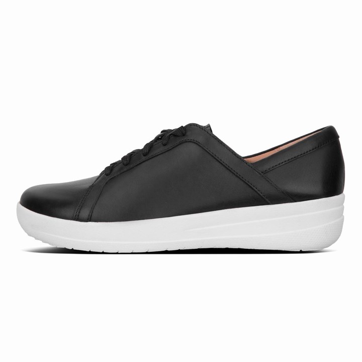 Fitflop F-Sporty II Leather Lace-Up Trainers - FitFlop Online