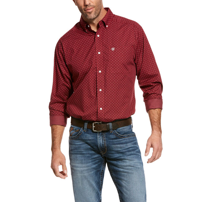 Ariat Wrinkle Free Wallice Classic Fit Shirt | Ariat Outlet
