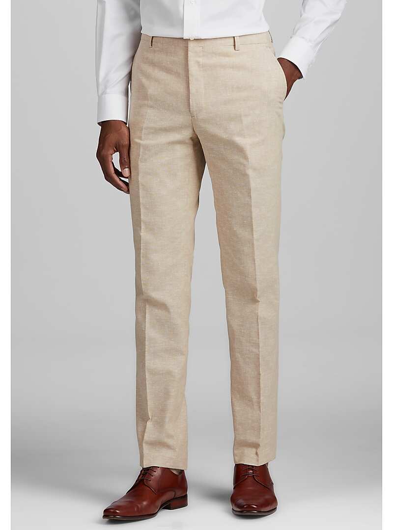 Jos. A. Bank Slim Fit Linen Blend Suit Separates Pants#3XD4