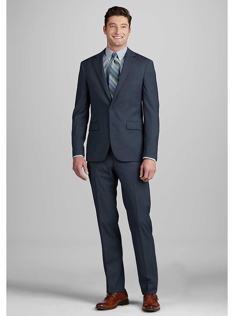 Travel Tech Slim Fit Tic Weave Suit#3XAZ
